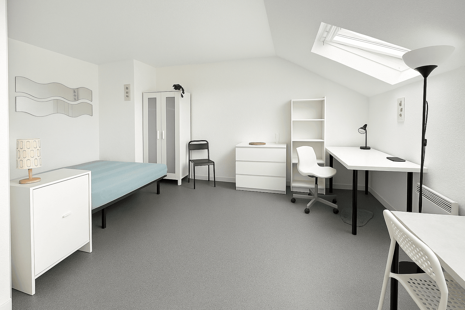 Studio meublé - 24m2