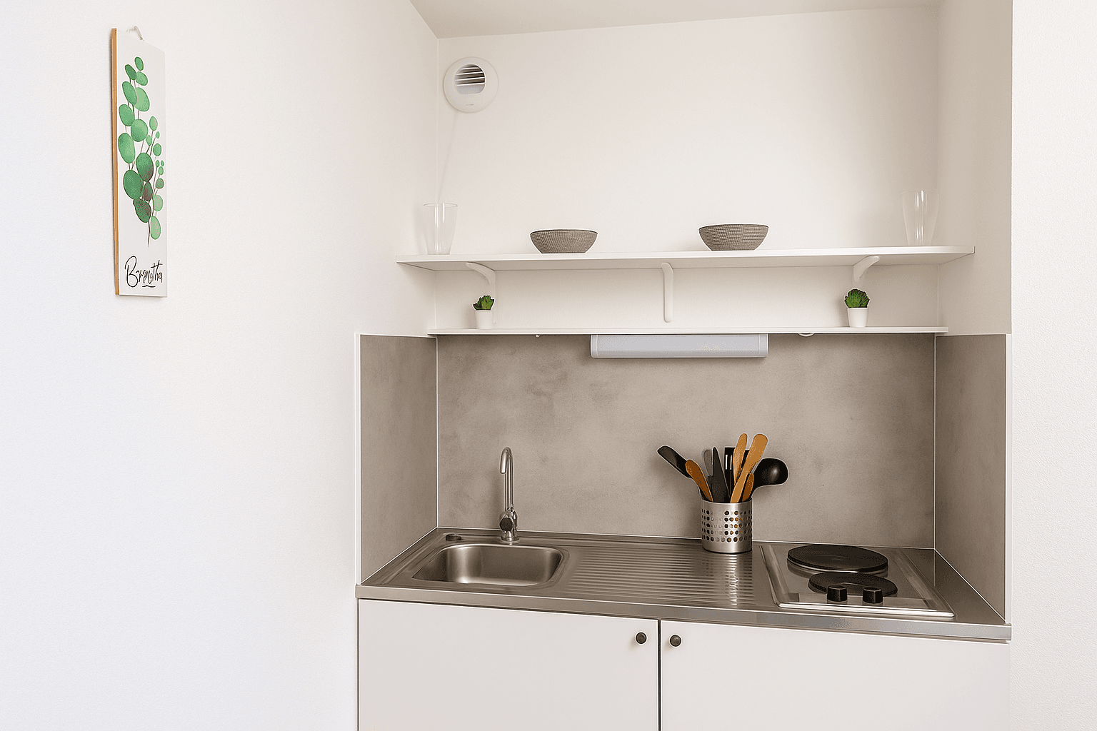 Cuisine studio meublé 806