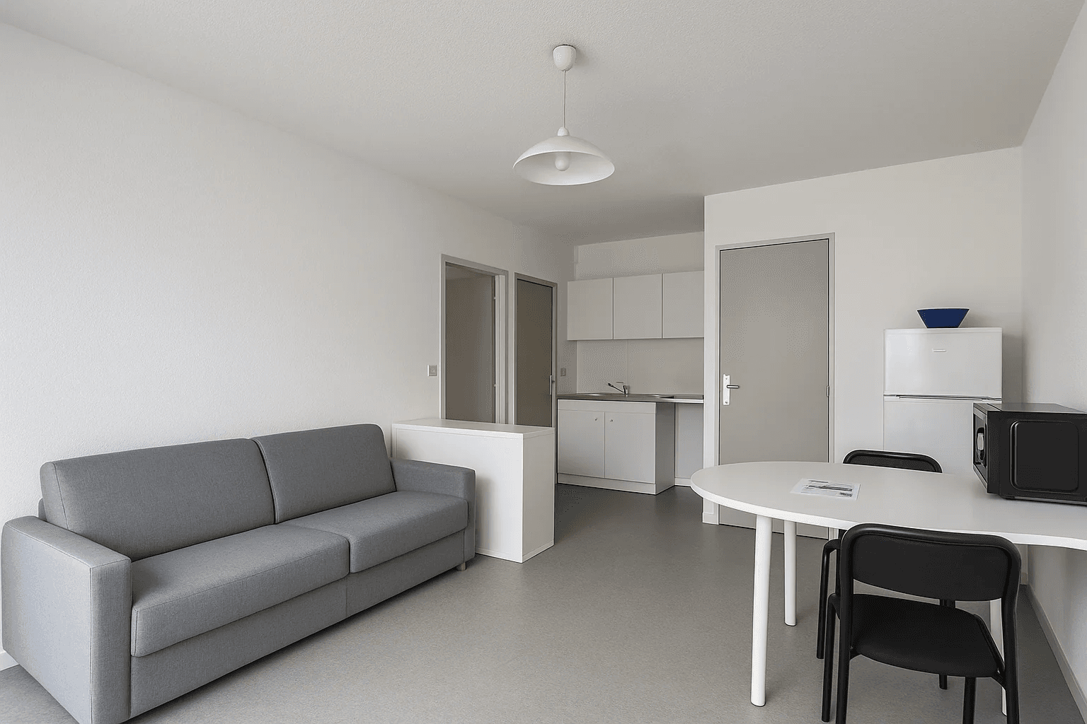 Appartement meublé 2 pièces - Espace cuisine