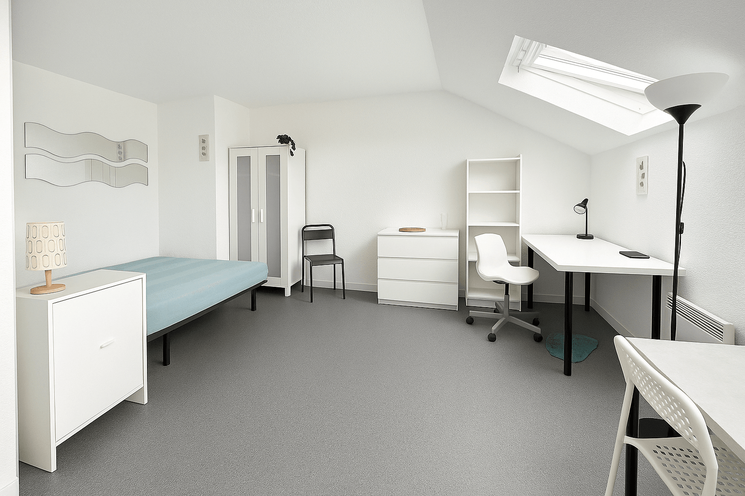 Studio meublé - 24m2 - 806